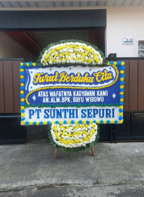 Papan Bunga Duka di Pasirreungit
